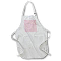 Apron - Glam Soft Pink Image Of Glitter Image Of Drip Patterns
