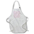 Apron - Pretty Pink and White Paisley Pattern Patterns