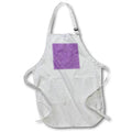 Apron - Purple on Purple Flourish Pattern Patterns