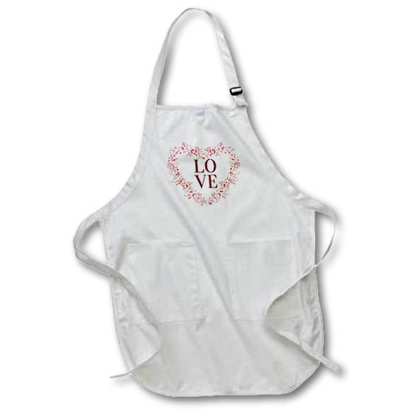 Apron - Cute and Simple Quote 3dRose- Inspirational quotes