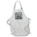 Apron - DOODLE COLLECTION DYLAN SEIBOLD - MONOCHROME