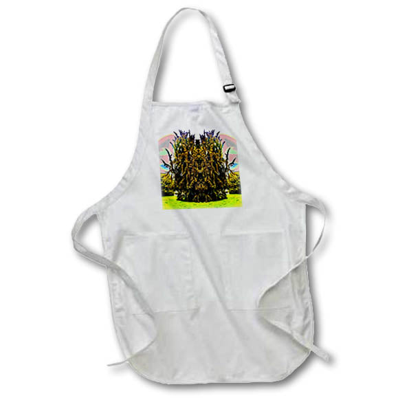 Apron - ELEGANT CONIFER MIRROR PHOTO 2022 DYLAN SEIBOLD - PHOTO ABSTRACTION