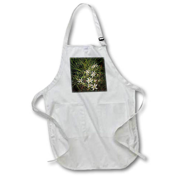 Apron - WHITE FLOWERS IN GRASS PHOTO 2022 DYLAN SEIBOLD - PHOTOGRAPHY