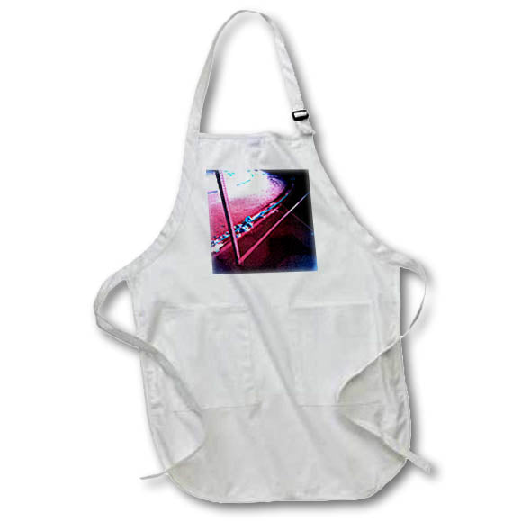 Apron - PINK SIGN POST ABSTRACTION PHOTO 2022 DYLAN SEIBOLD - PHOTO ABSTRACTION