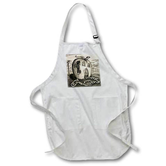 Apron - A MATTER OF PERSPECTIVE DYLAN SEIBOLD - MONOCHROME