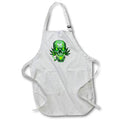 Apron - Green Cannabis Skull Cannabis