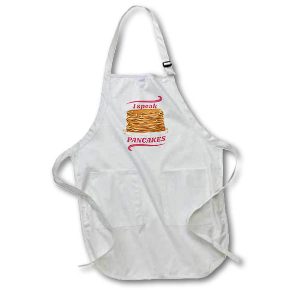 Apron - I Speak Pancakes Digital Art
