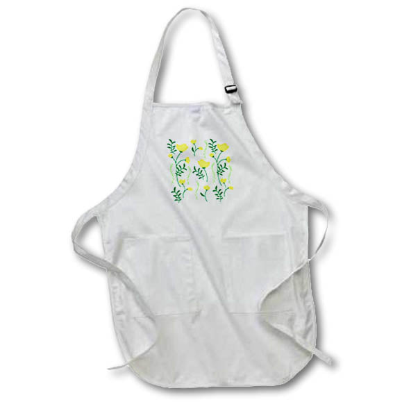 Apron - Colorful Floral Print Inspiration for Spring Season 3dRose-Spring Inspiration Designs