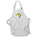 Apron - Image of a Yellow  Flower 3dRose-Spring Flower
