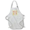 Apron - Colorful Inspirational Quotes With Text of Seize The Day 3dRose-Self Inspirational Quote