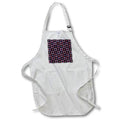 Apron - Red White and Blue Thick Square Outlines Geometric Pattern Geometric Patterns