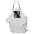 Apron - Modern Black and Image Of Gold Geometric Pattern Geometric Patterns
