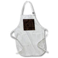 Apron - Modern Image Of Rust Geometric Abstract Pattern Geometric Patterns