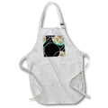 Apron - Green Yellow Red Image Of Jeweled Circles and Lines Large Geometric Geometric Patterns
