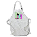 Apron - Image of Father And Child Playing With Text Number One Dad lens Art by Florene - Happy Fathers Day