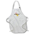 Apron - Image with a text Life Must Go On. s Sayings Collection about LIFE