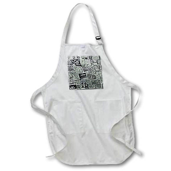 Apron - DOODLE COLLECTION DYLAN SEIBOLD - MONOCHROME
