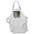 Apron - ELEGANT WEEPING CONIFER MIRROR PHOTO 2022 DYLAN SEIBOLD - PHOTO ABSTRACTION