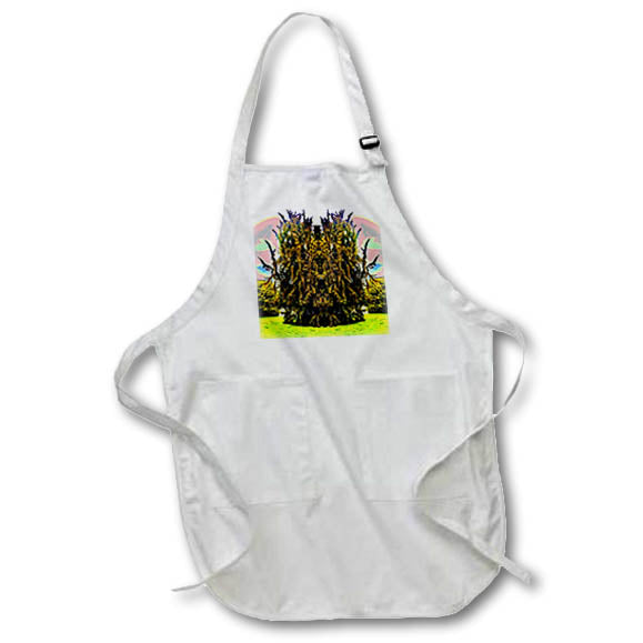 Apron - ELEGANT CONIFER MIRROR PHOTO 2022 DYLAN SEIBOLD - PHOTO ABSTRACTION