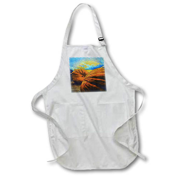 Apron - GIANT PUMPKINS AT A FAIR PHOTO 2022 DYLAN SEIBOLD - PHOTO ABSTRACTION