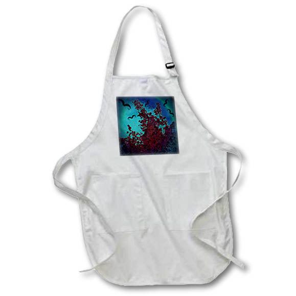 Apron - MUSTACHE BAT BUSH DIGITAL PHOTO 2022 DYLAN SEIBOLD - PHOTO ABSTRACTION