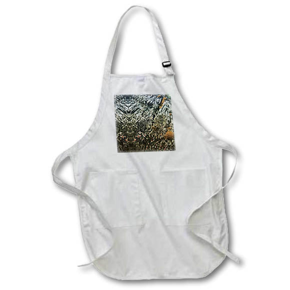 Apron - DRIFTWOOD WITH LICHEN MIRROR PHOTO 2022 DYLAN SEIBOLD - PHOTO ABSTRACTION