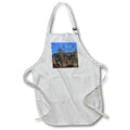 Apron - TREES AND MOUNTAIN MIRROR PHOTO FACE 2022 DYLAN SEIBOLD - PHOTO ABSTRACTION