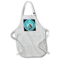 Apron - Vintage Magic Lantern Slide A Merry Christmas Magic Lantern Slides