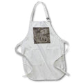 Apron - Vintage French Diablerie Stereoview Late 1800s Danse Mabre Vintage Stereoview Cards