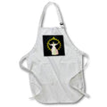 Apron - Magic Lantern Sing Along Around Me Honey Hand Colored DeWitt Magic Lantern Slides