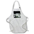 Apron - Magic Lantern Slide Flannal Flower From Australia Magic Lantern Slides