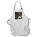 Apron - Magic Lantern Sayonara Geisha Goodbye Vintage Japanese Lady 1890s Magic Lantern Slides
