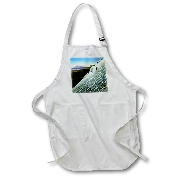 Apron - Magic Lantern Climbing Blackfeet Glacier National Park Early 1900s Magic Lantern Slides
