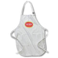 Apron - Simple Greetings for Fathers Day with a Text of Father of the Century 3dRose-Fathers Day Greetings