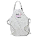 Apron - Cute and Meaningful Greetings for Fathers Day With a Text of  Dad is Daughters Firstlove 3dRose-Fathers Day Greetings