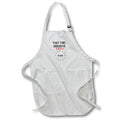 Apron - Funny Quotes with Text of Part Time Engineer Full Time Dad 3dRose-Fathers Day Greetings