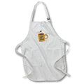 Apron - Simple Greetings for Fathers Day with a Text of Number 1 Dad 3dRose-Fathers Day Greetings