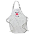 Apron - Sweet Greetings for Fathers Day with a Text of Caring Papa 3dRose-Fathers Day Greetings