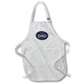 Apron - Simple Greetings for Fathers Day With A Text of  Best Dad 3dRose-Fathers Day Greetings