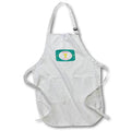 Apron - Simple Greetings for Fathers Day With A Text of Greatest Father 3dRose-Fathers Day Greetings