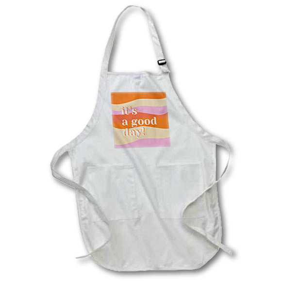 Apron - A Good day Quotes About Mental Health Awareness Rosette - Mental Health Awareness