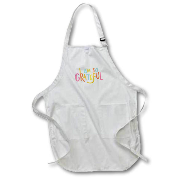 Apron - I Am So Grateful Quotes About Mental Awareness Rosette - Mental Health Awareness