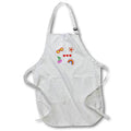 Apron - Colorful Hippie Design Rosette - Hippie Designs