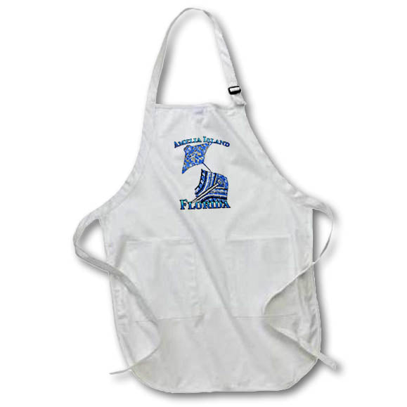 Apron - Tribal stingray for your vacation to Amelia Island Florida. Creative Studios Tribal Stingray