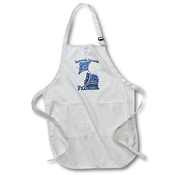 Apron - Tribal stingray for your vacation to Sanibel Island Florida. Creative Studios Tribal Stingray