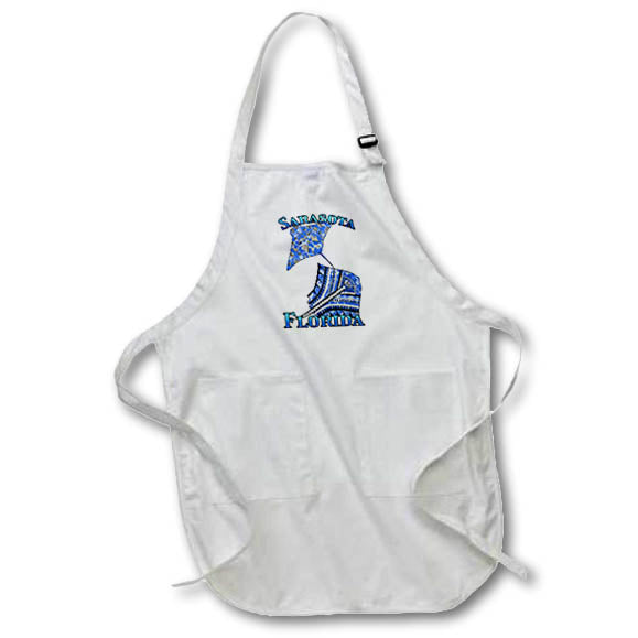 Apron - Tribal stingray for your vacation to Sarasota Florida. Creative Studios Tribal Stingray