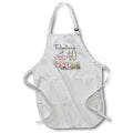 Apron - Fabulous and 40 In Image Of Gold With A Floral Vintage Limousine Birthdays