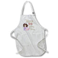 Apron - Happy 6th Birthday With A Princess In A Wheelchair Birthdays