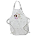 Apron - Happy 9th Birthday With A Princess In A Wheelchair Birthdays