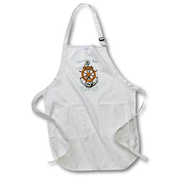 Apron - Sailing design for a island beach vacation to Hanauma Bay, Hawaii. Creative Studios Nautical Anchors